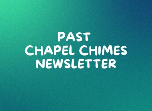 April Chapel Chimes Newsletter