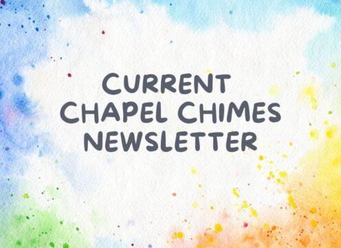 July/August Chapel Chimes