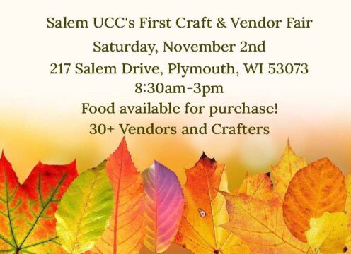 Craft & Vendor Fair Nov. 2